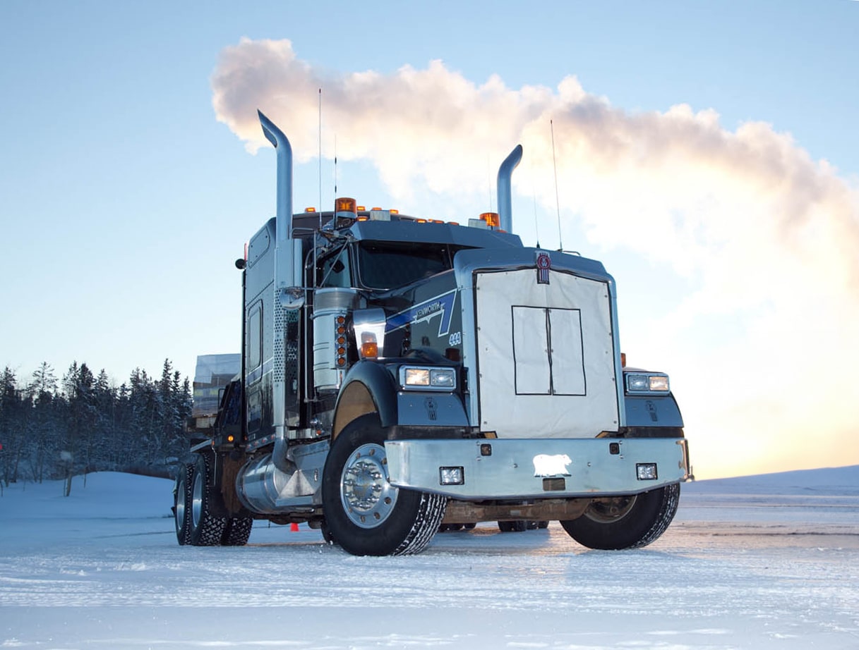 Isolated Landtran Truck North